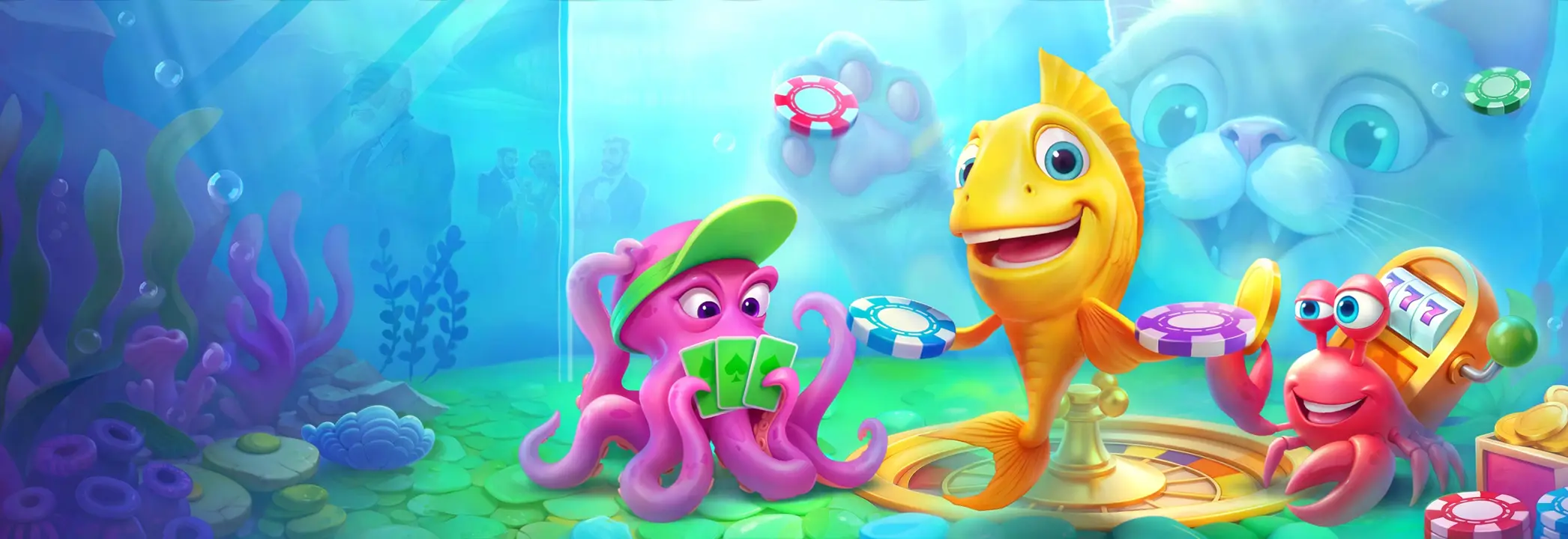 Spinfin Casino welcome banner